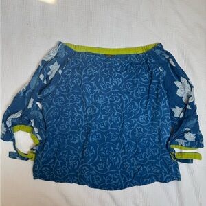 Mother Earth Boatneck Boho Shirt Size L